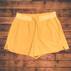 Lululemon Shorts 4" License to Train Womens 10 Mango Dream Orange Athletic NWOT